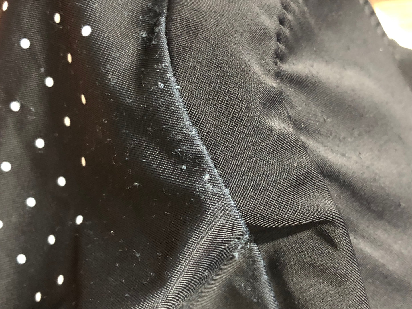 IZ895 シャポー CHAPEAU! ビブショーツ 黒 S ※パッド擦れ