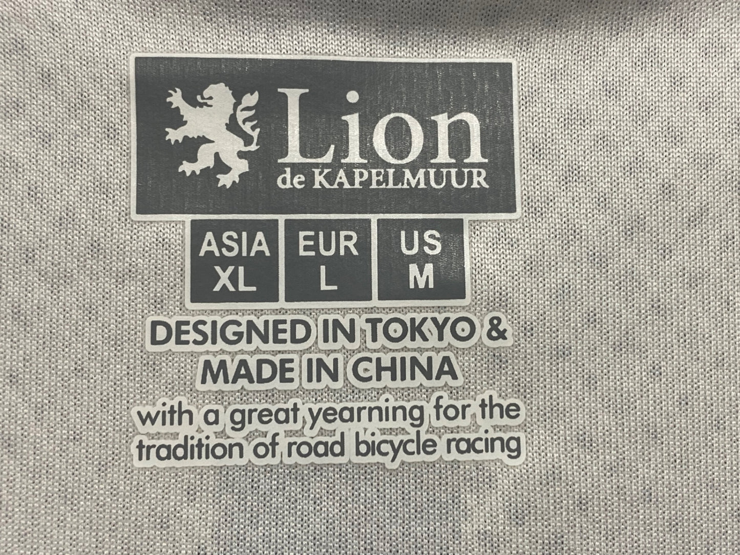 IX625 カペルミュール KAPELMUUR 半袖 サイクルジャージ 白 XL