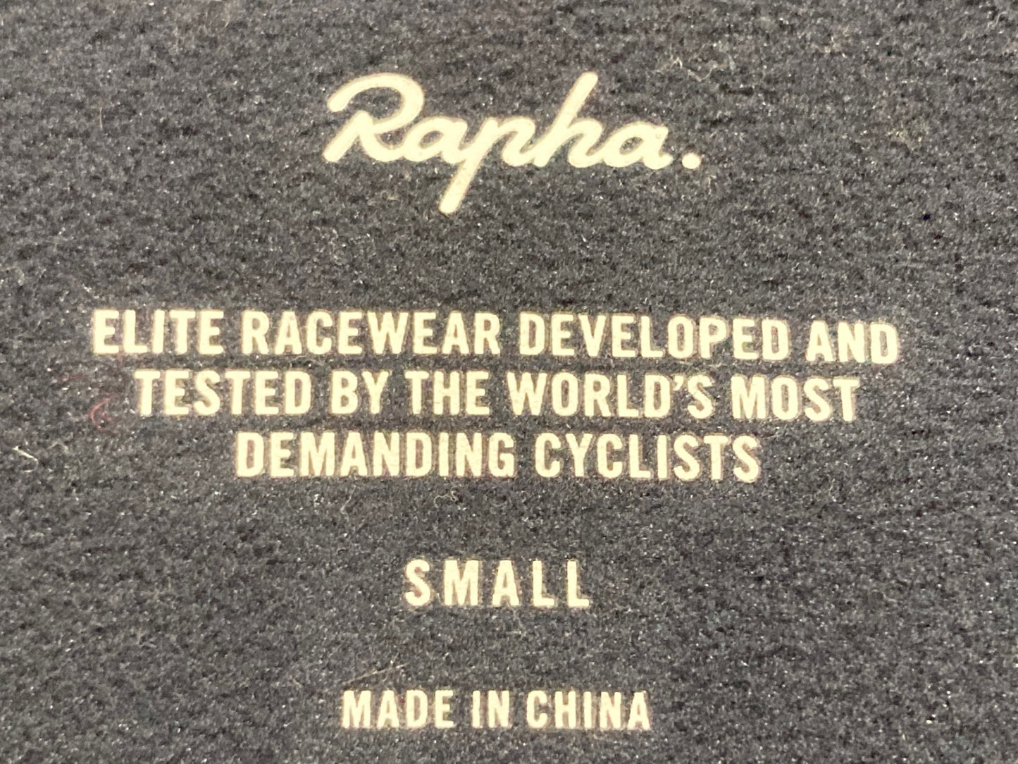 HW645 ラファ Rapha PRO TEAM TRAINING JACKET 長袖 サイクルジャケット 紺 S 裏起毛