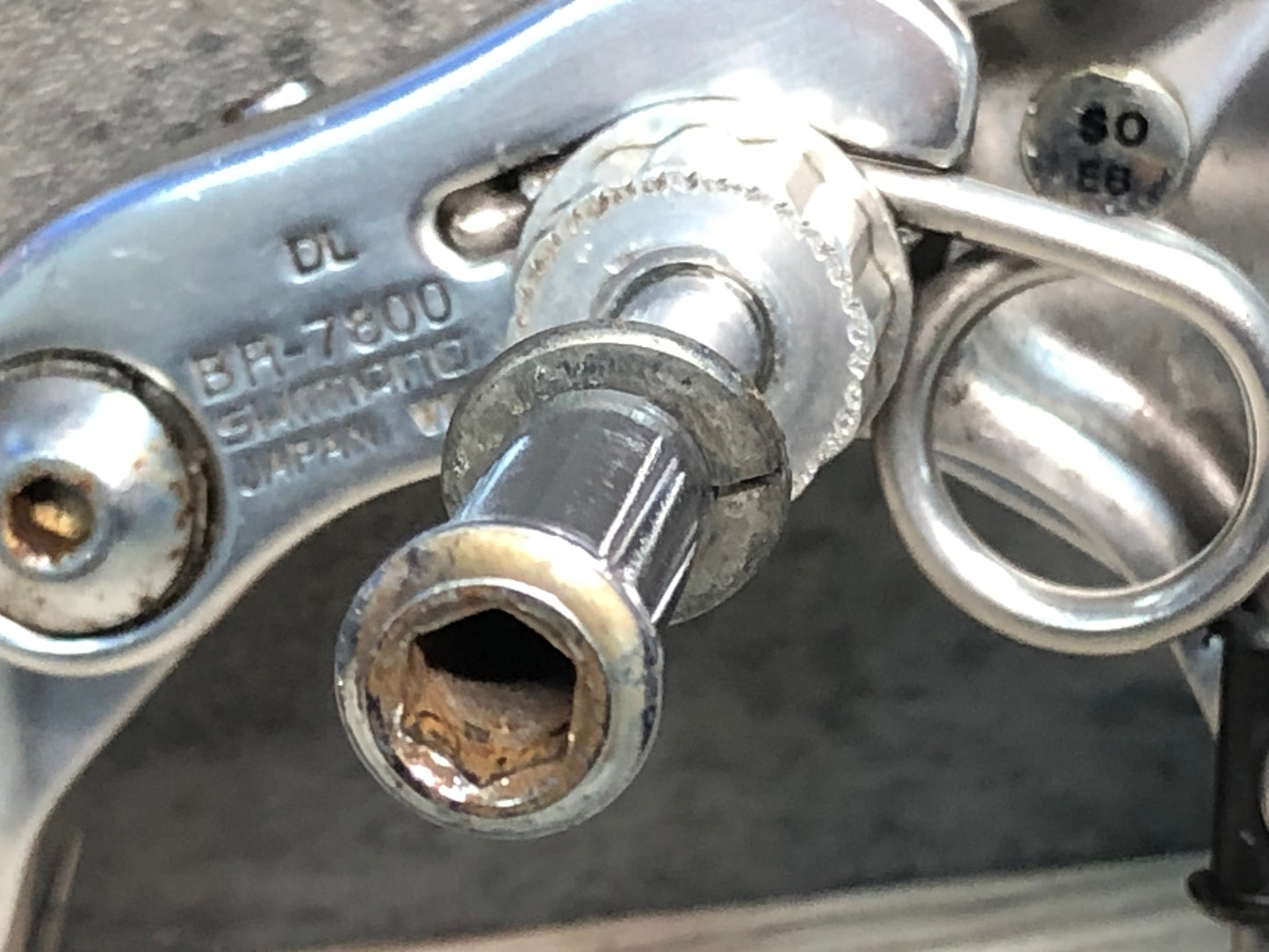 IU017 シマノ Shimano デュラエース DURA-ACE BR-7800 キャリパーブレーキ 前後セット