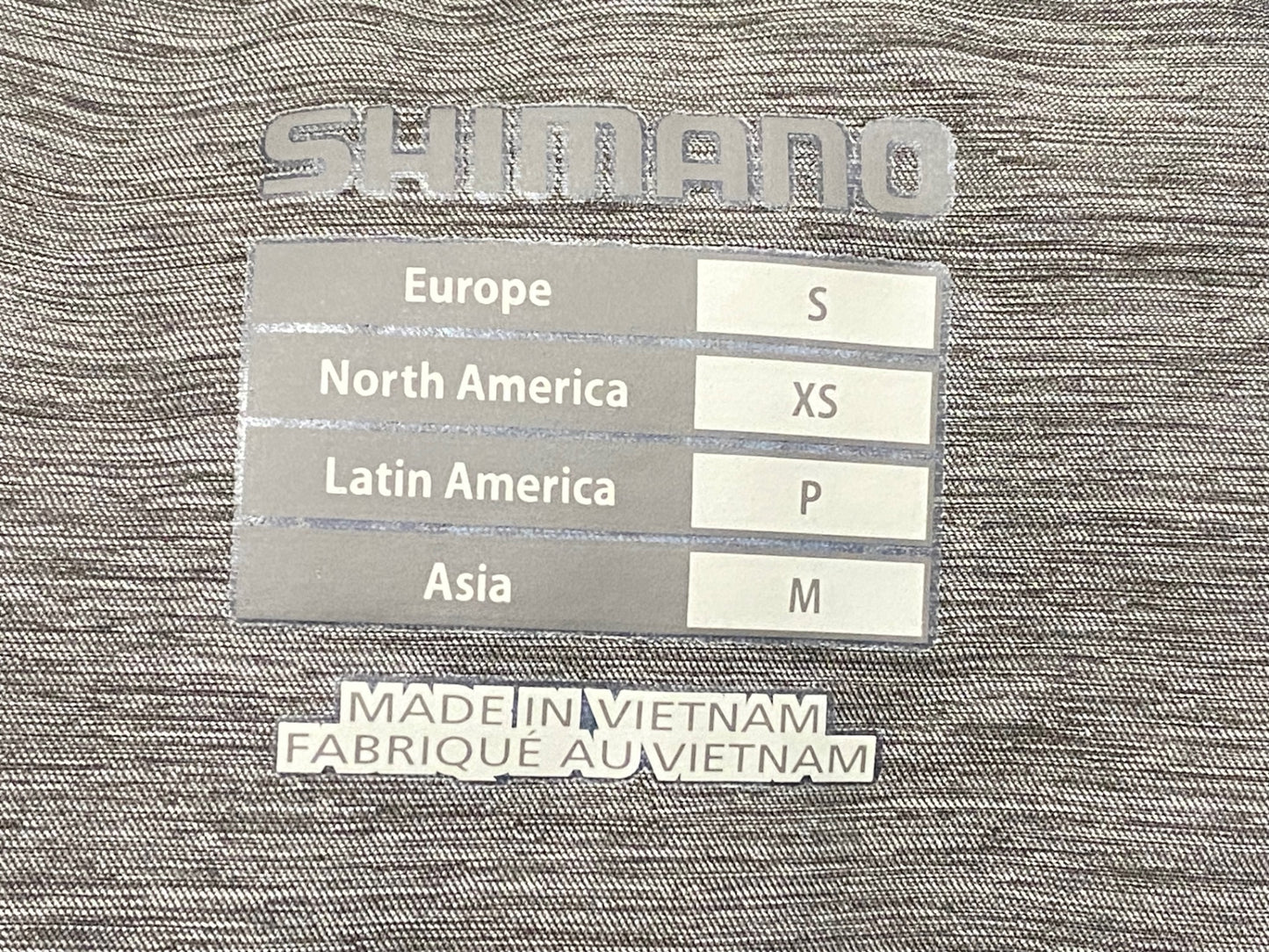 IT077 シマノ SHIMANO サイクルベスト ジレ グレー M 厚手