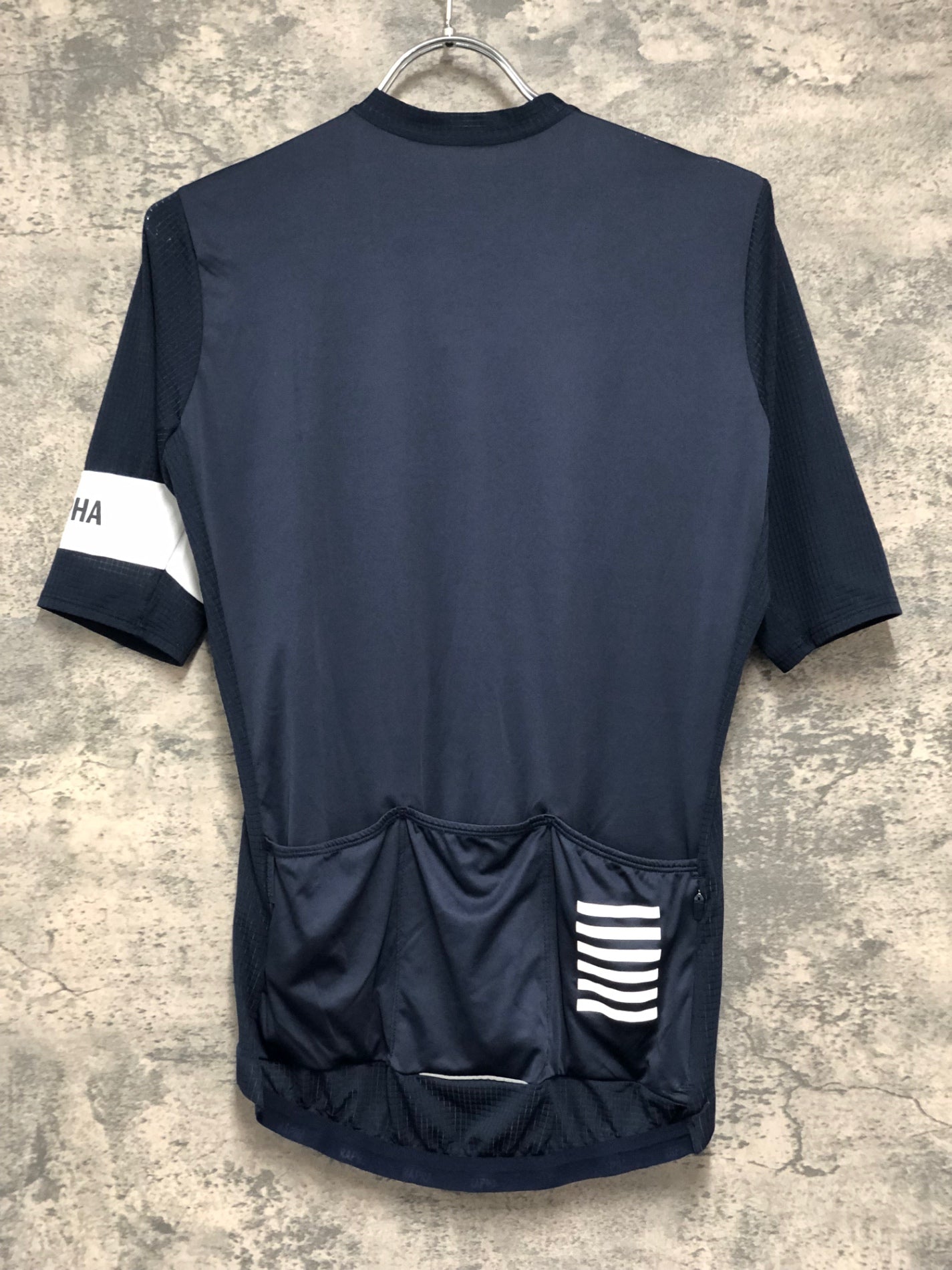 IS673 ラファ RAPHA PRO TEAM FLYWEIGHT JERSEY 半袖 サイクルジャージ 黒 M