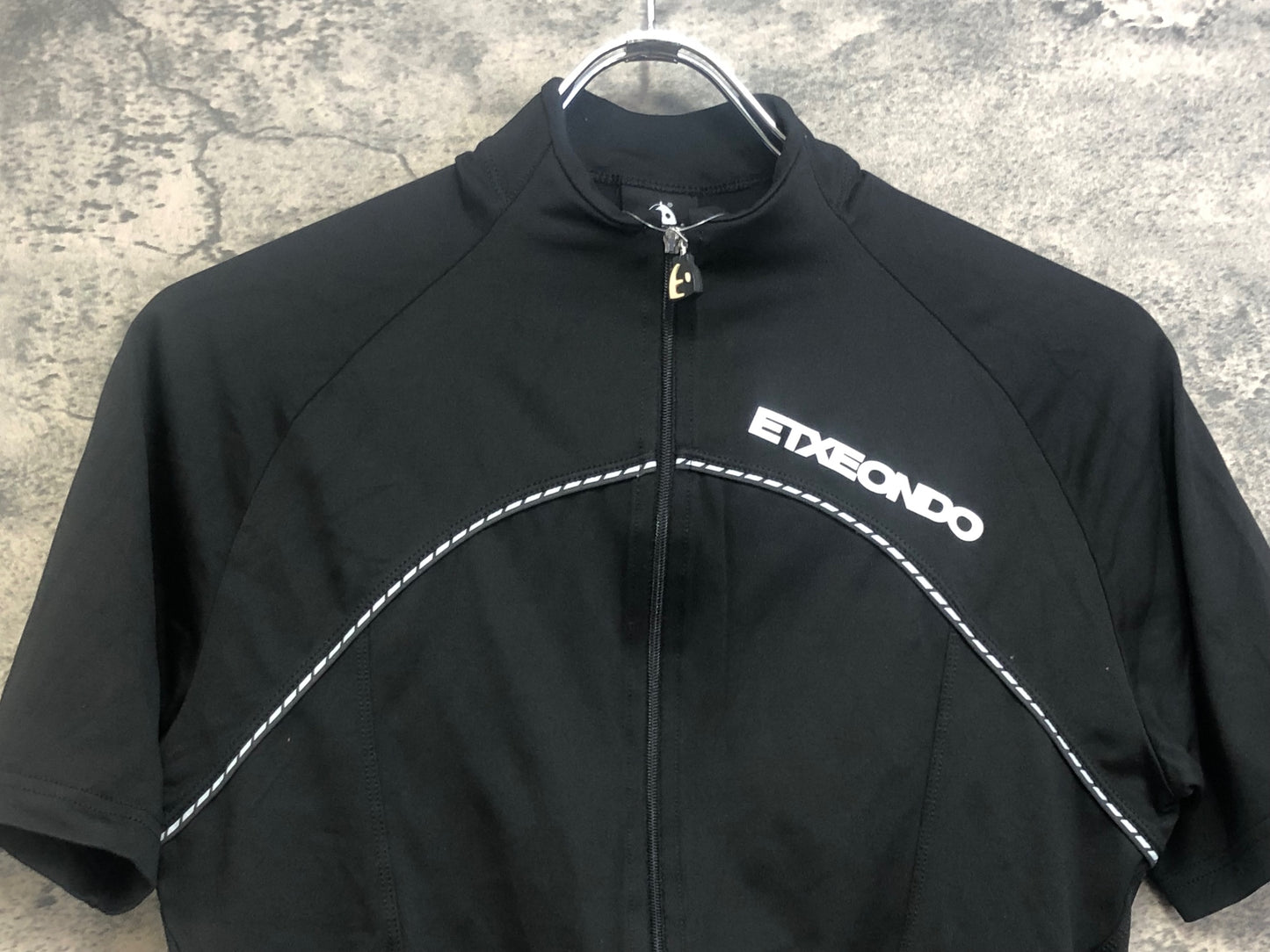 IX171 エチュオンド ETXEONDO 半袖 サイクルジャージ 黒 M