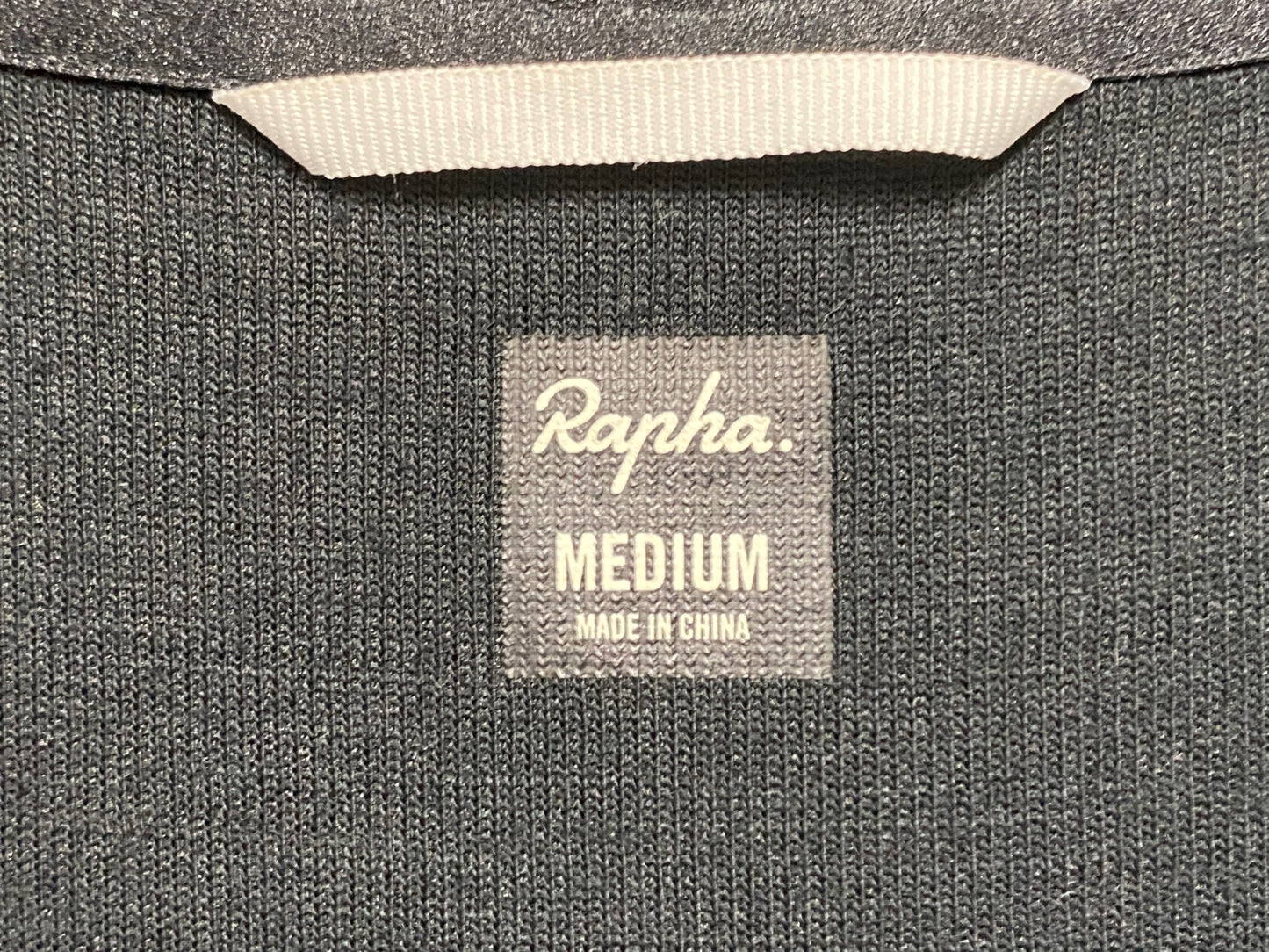 ID025 ラファ Rapha BREVET JERSEY 半袖 サイクルジャージ 黒 M