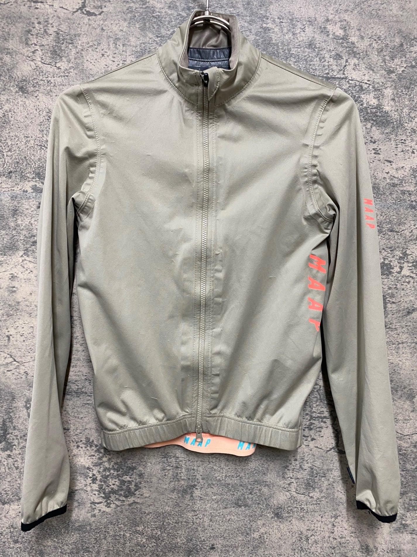 JD186 マープ MAAP 長袖 サイクルジャージ ベージュ XXS レディース