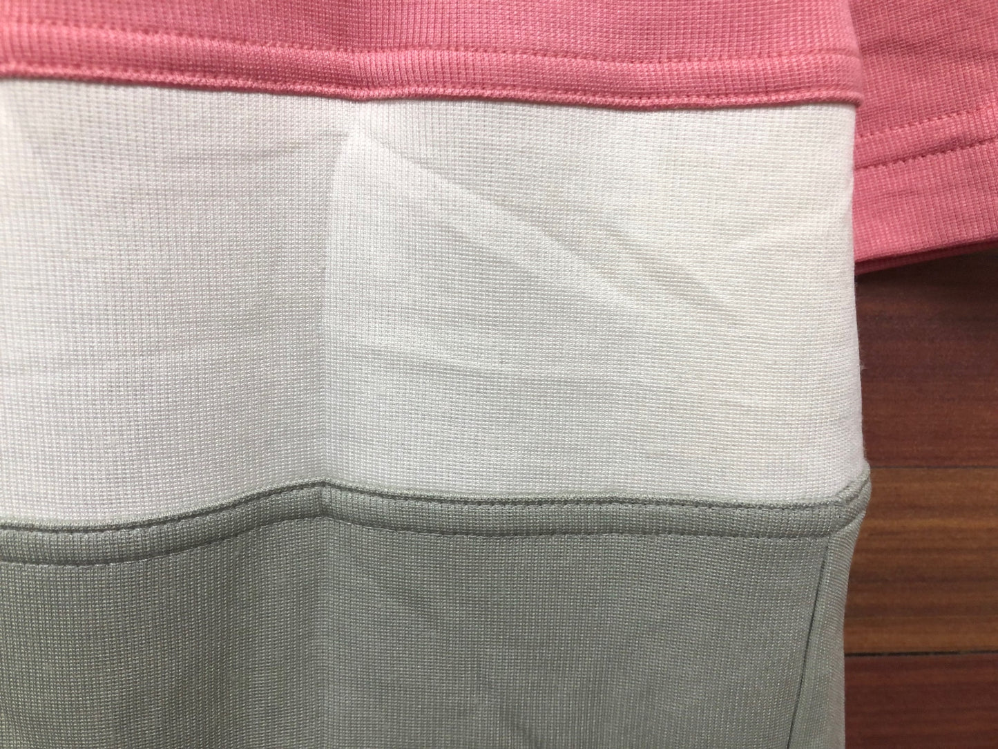 IO650 ラファ Rapha ハーフジップ 半袖 サイクルジャージ M ピンク グレー