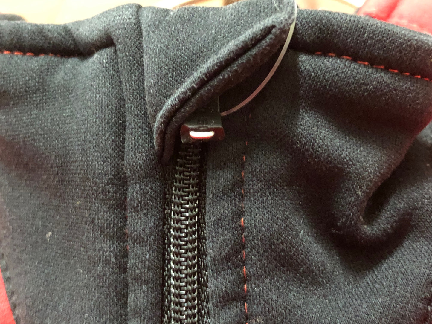 IV187 シマノ SHIMANO 長袖 サイクルジャージ 赤 S 裏起毛