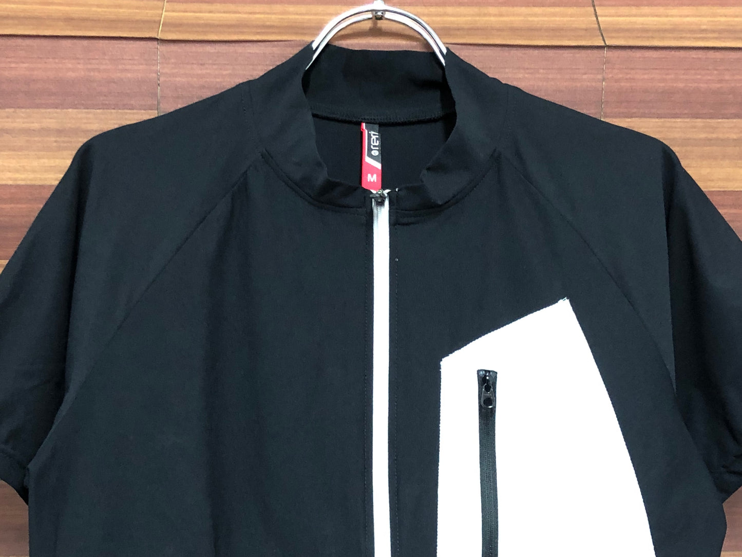 IO964 レリック reric 半袖 サイクルジャージ 黒 M