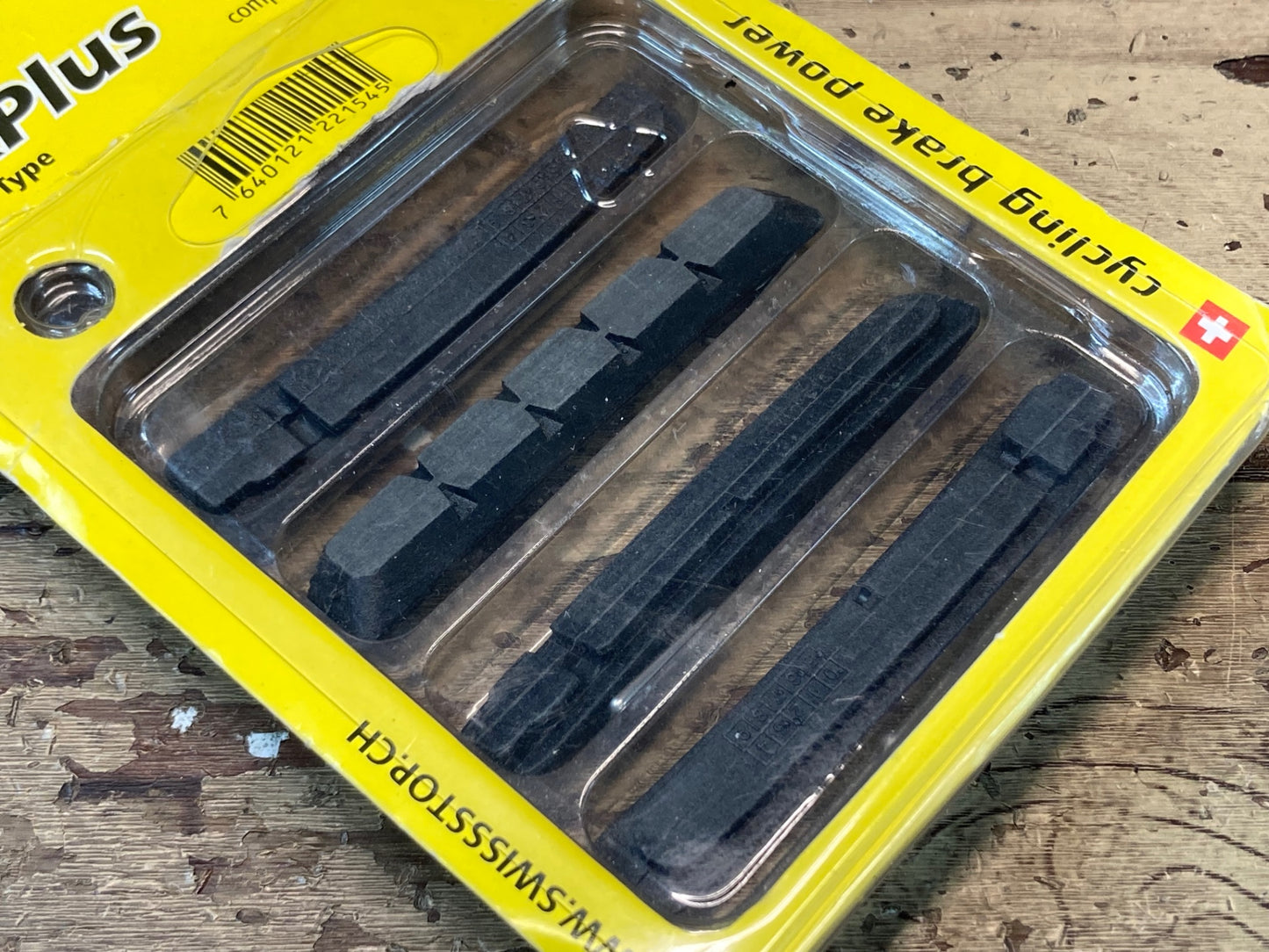 IN071 スイスストップ SWISSSTOP RxPlus ブレーキシュー アルミリム用 未使用品