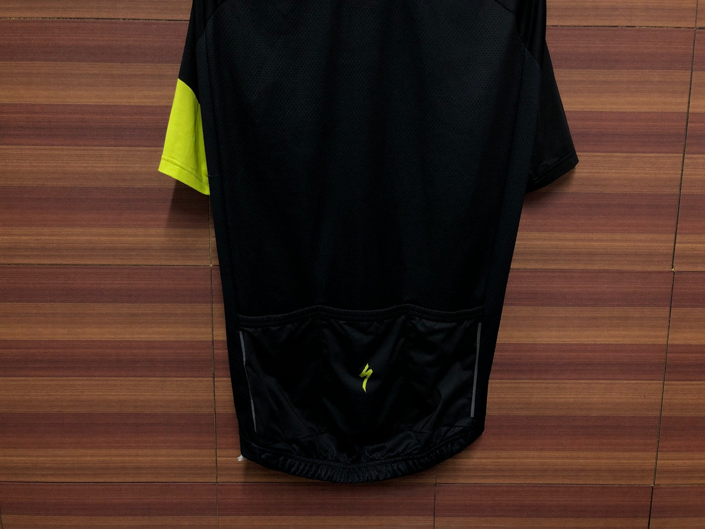 IN581 スペシャライズド SPECIALIZED 半袖サイクルジャージ 黒黄 S