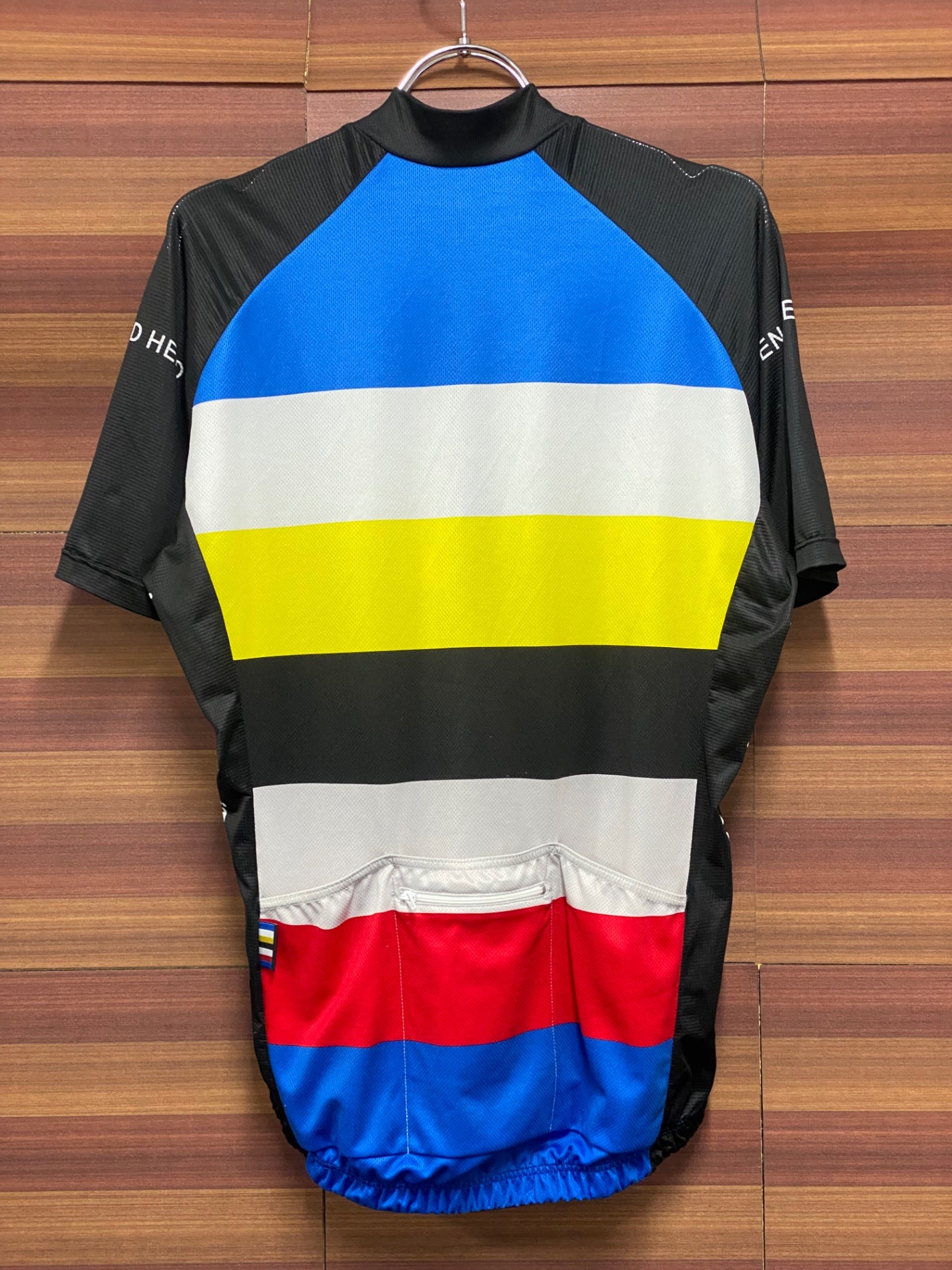 IT848 テンスピードヒーロー TENSPEED HERO 半袖 サイクルジャージ 総柄 M