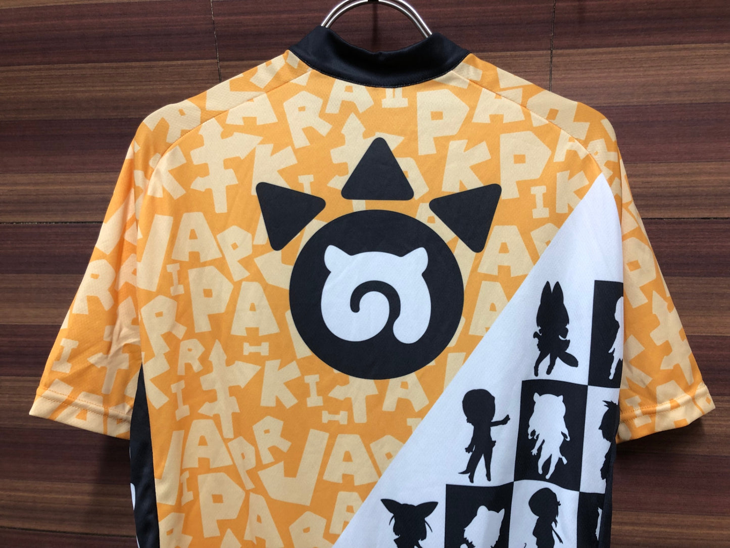 IS980 GSR Gear 半袖 サイクルジャージ 白 黄 L けものフレンズ 痛ジャージ