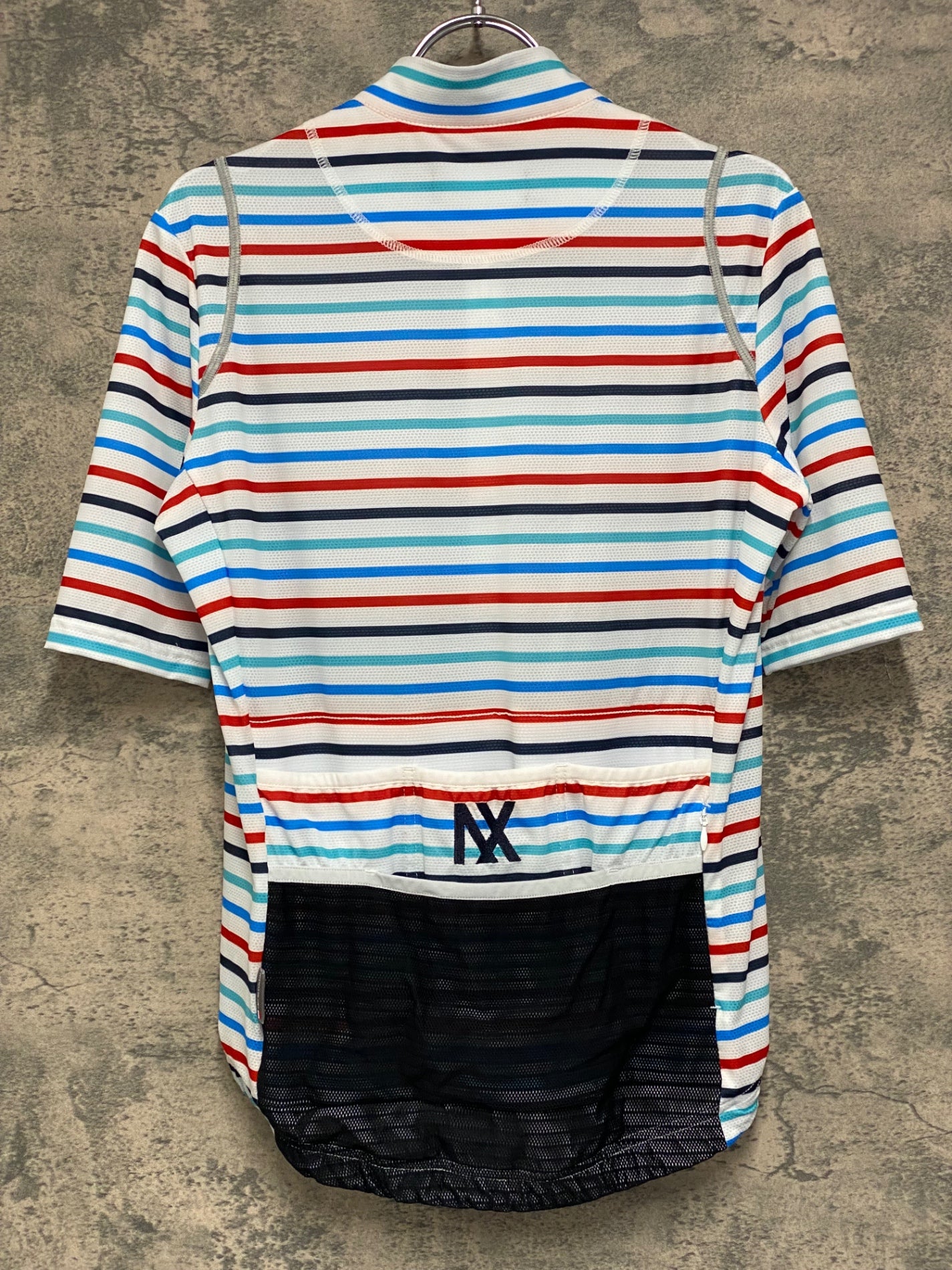 JB474 カフェドシクリステ CAFE DU CYCLISTE MONA Man 半袖 サイクルジャージ 白 M