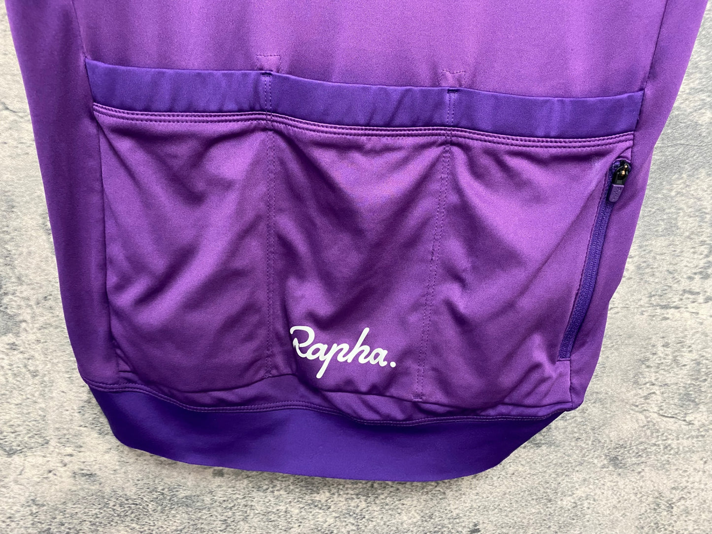 IV510 ラファ Rapha CORE JERSEY 半袖 サイクルジャージ 紫 S