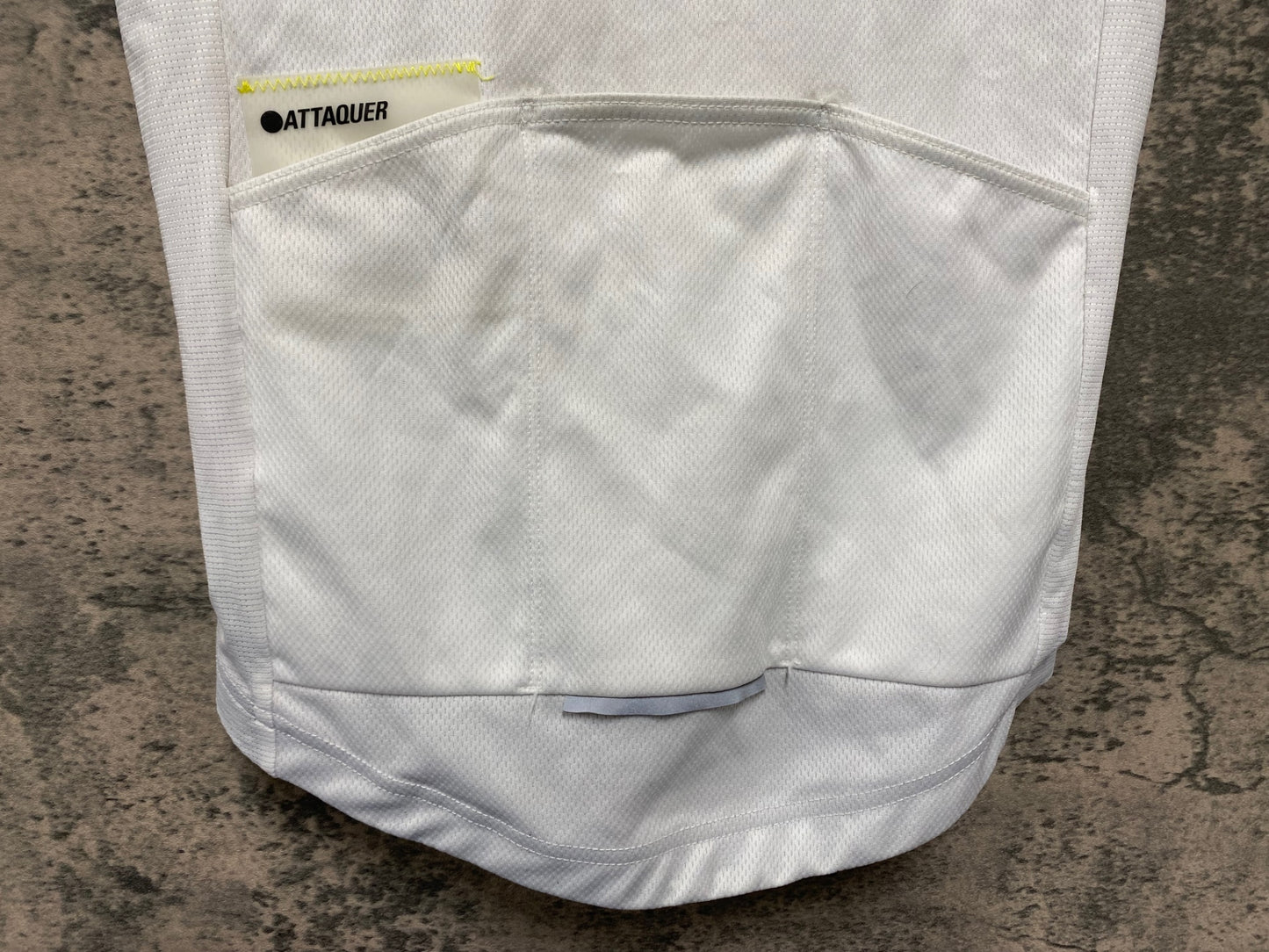 IU389 アタッカー ATTAQUER All Day 半袖 サイクルジャージ 白 XS