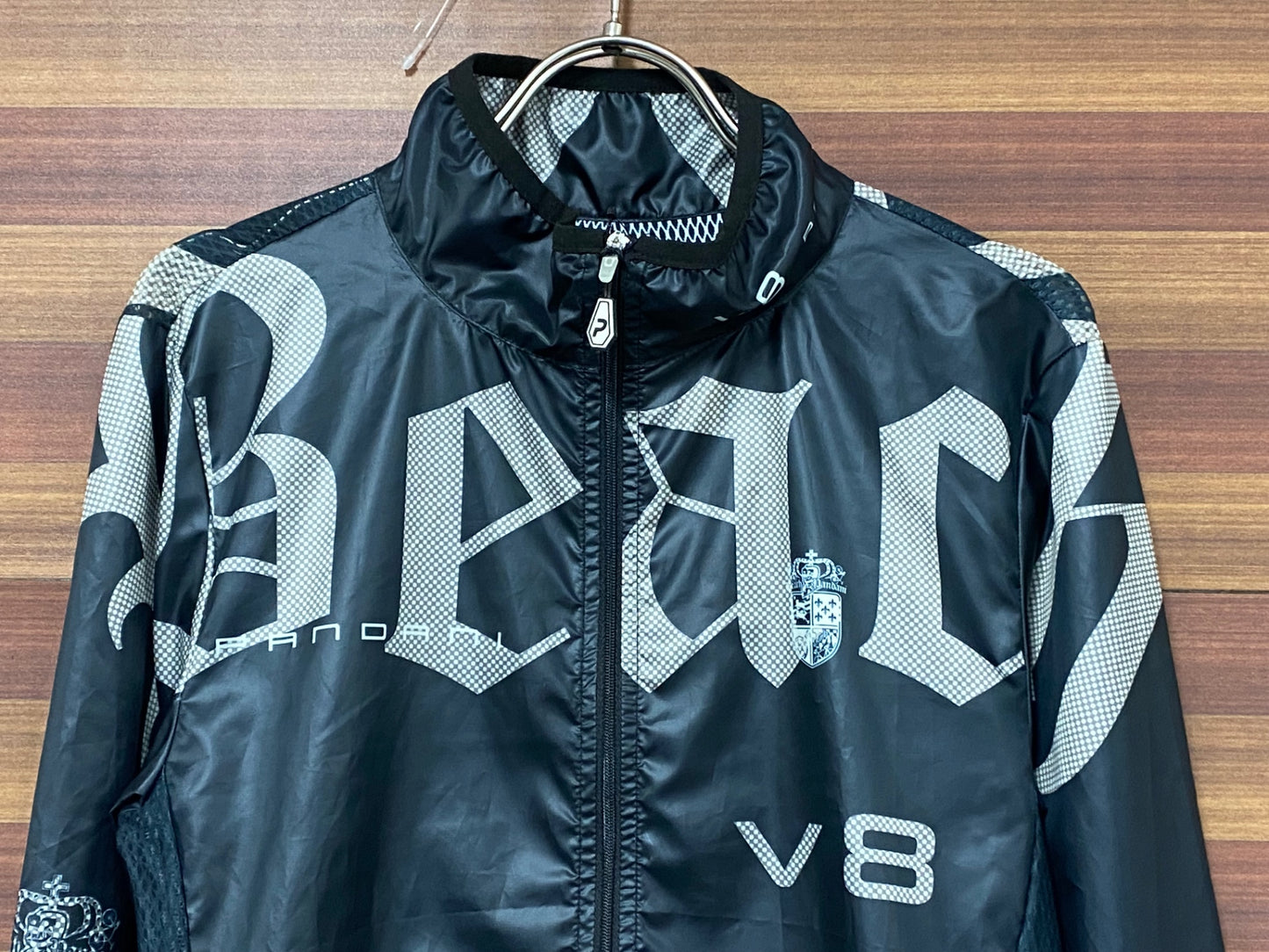 IQ224 パンダーニ PANDANI 長袖 ウィンドブレーカー 黒 M