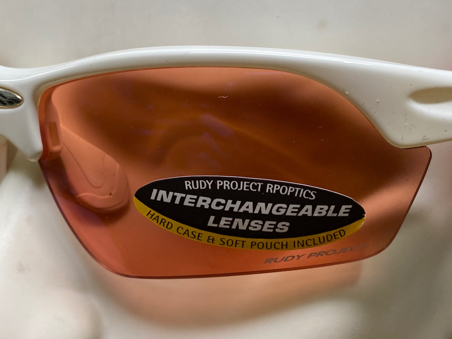 IZ598 ルディプロジェクト RUDY PROJECT SWIFTY アイウェア サングラス 白赤