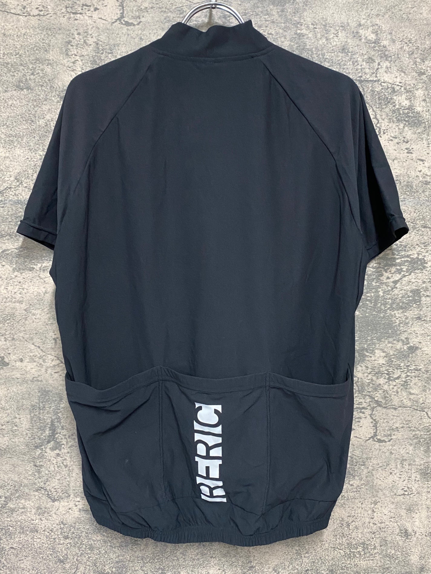 IU716 レリック reric 半袖 サイクルジャージ 黒 XL