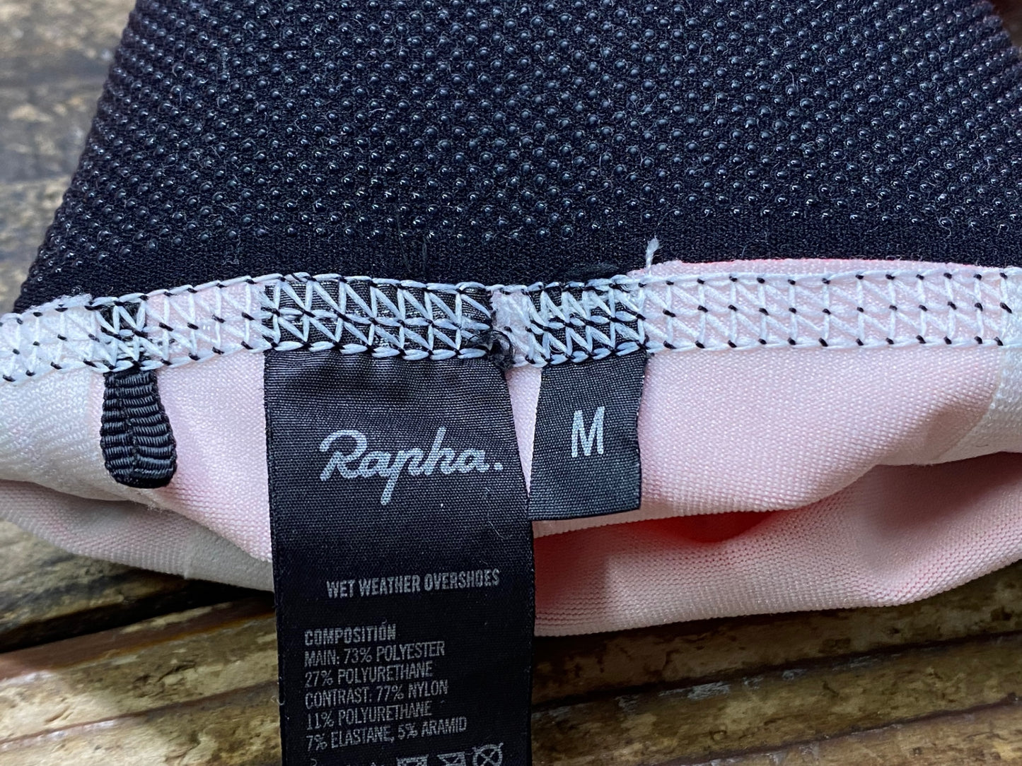 JC623 ラファ Rapha WET WEATHER OVERSHOES シューズカバー ピンク M