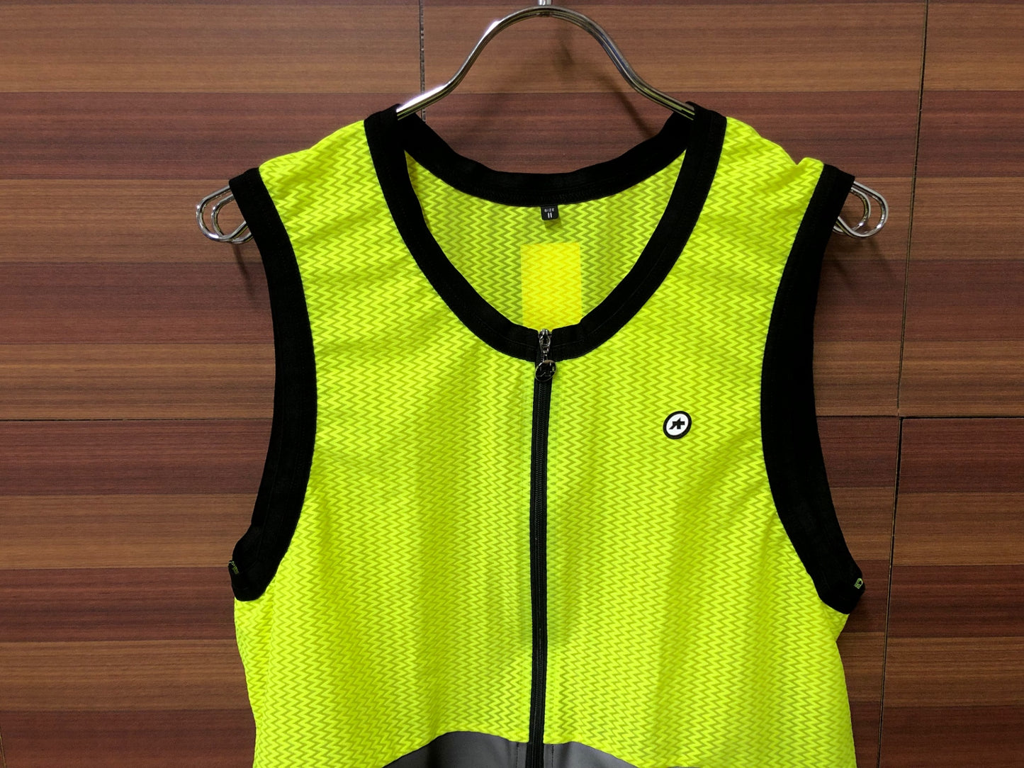 IK452 アソス assos SEEME VEST P1 ベスト 黄緑 2 XL-XLG