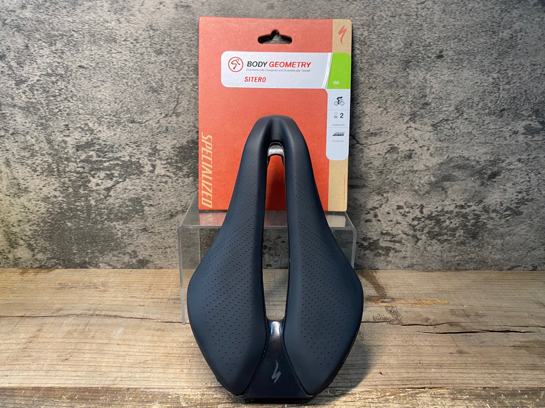 SITERO SADDLE BLK 155(155mm ブラック): サドル