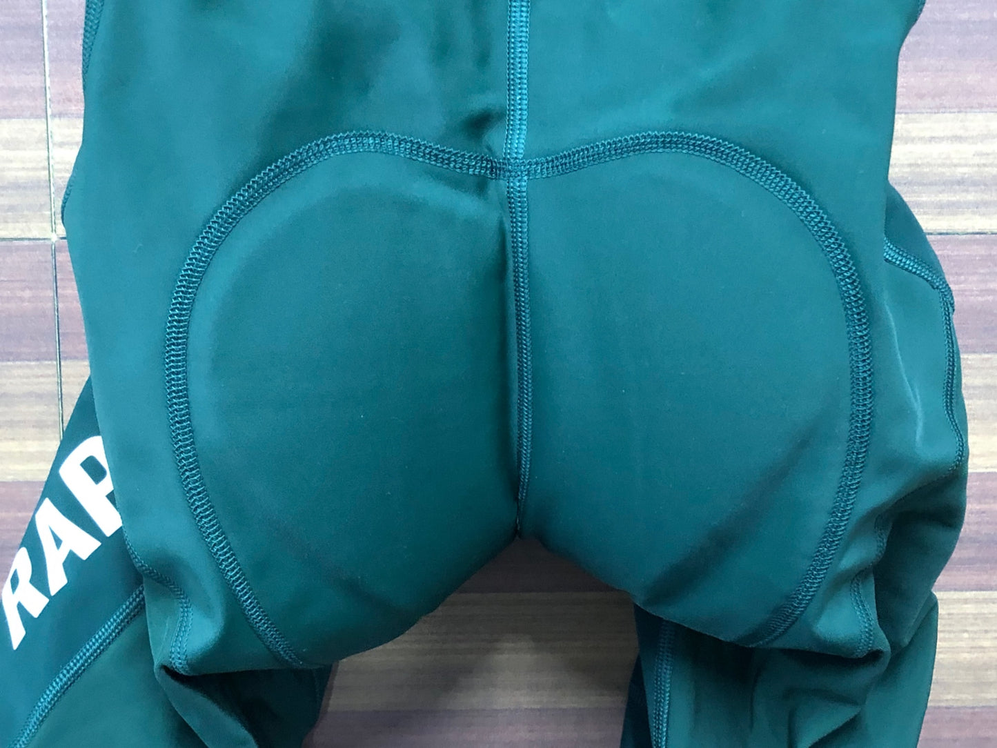 IT541 ラファ Rapha PRO TEAM WINTER BIB SHORTS ビブショーツ 緑 L 裏起毛