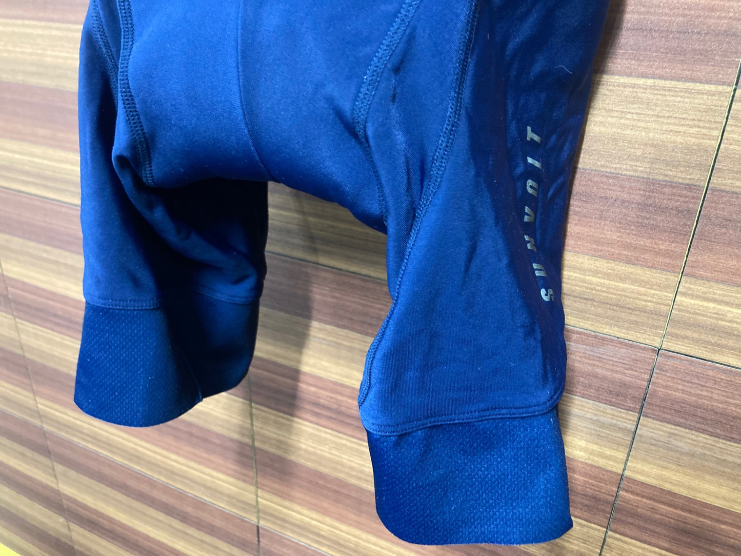 IQ821 サンボルト SUNVOLT ビブショーツ 紺 裏起毛 ※サイズ不明