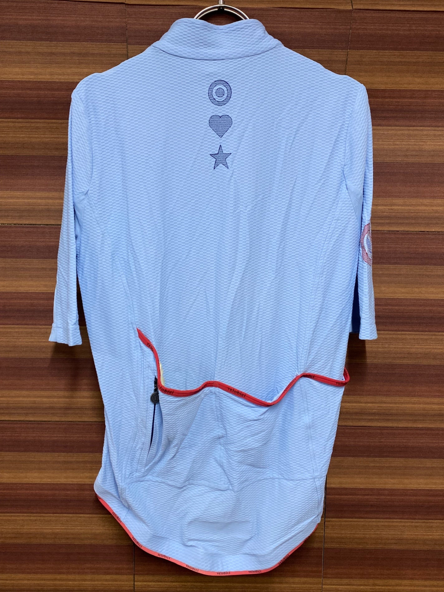 IO518 ヴェロビチ velobici MODERNIST JERSEY 半袖 サイクルジャージ 水色 5