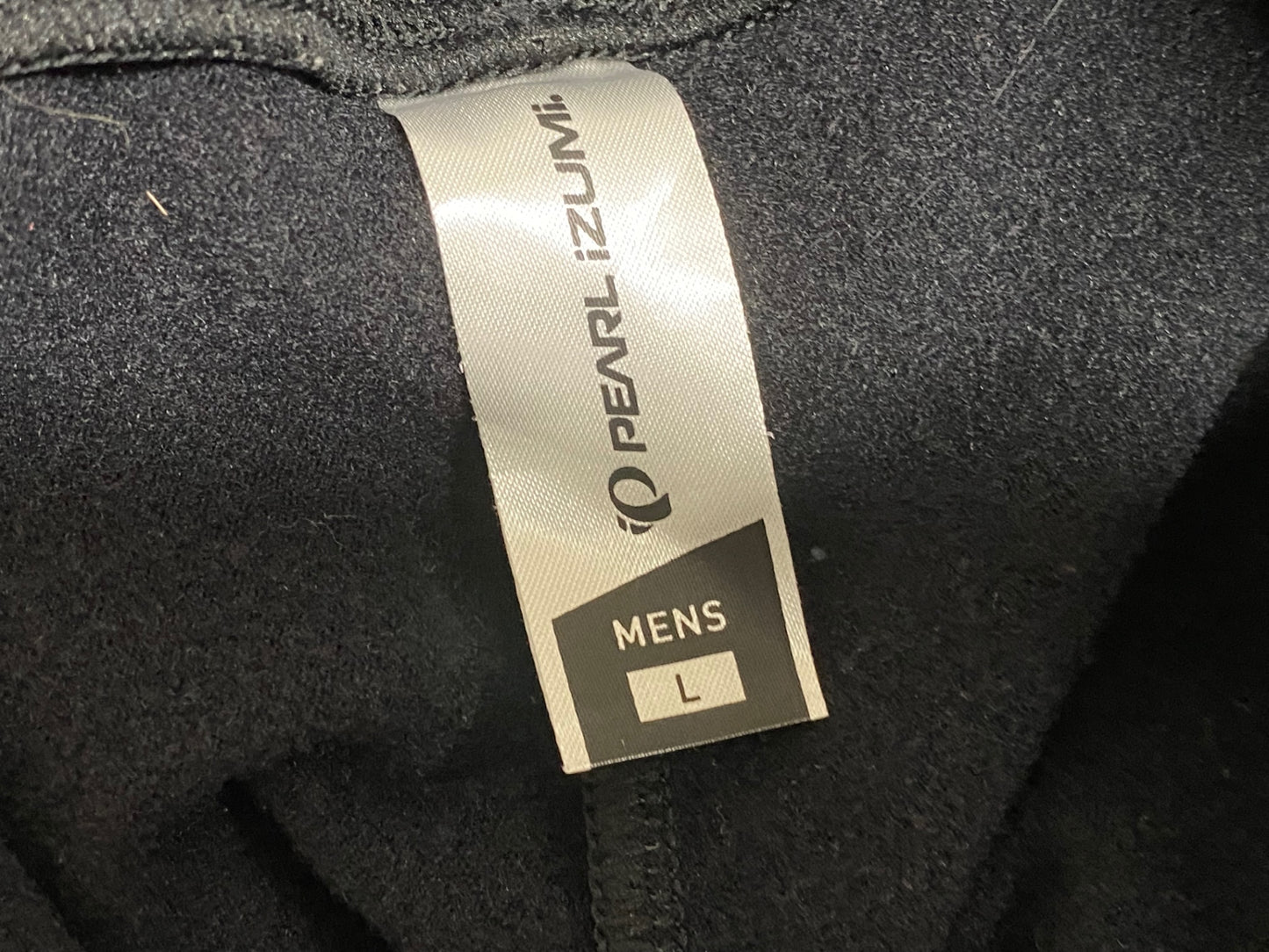 IZ245 パールイズミ PEARL iZUMi 長袖 サイクルジャケット 藍色 L 裏起毛 5℃