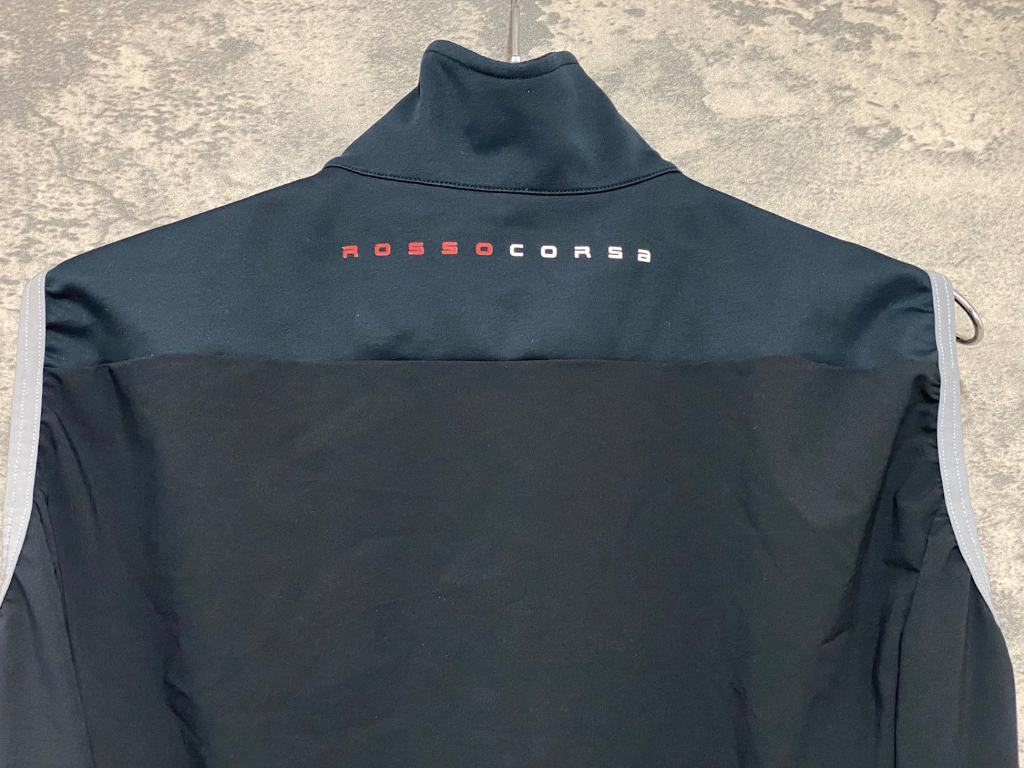 IY985 カステリ CASTELLI ROSSO CORSA サイクルベスト ジレ GORE-TEX INFINIUM perfetto 黒 M ※色移り有