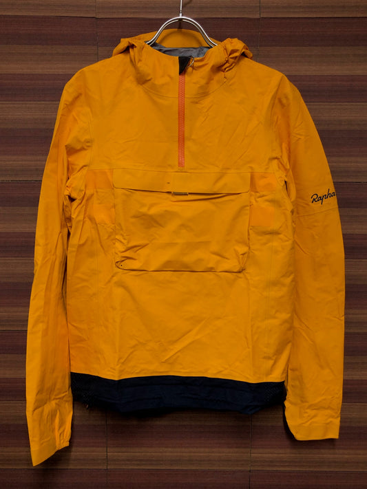 IO872 ラファ Rapha EXPLORE HOODED GORE-TEX PULLOVER 黄 XS