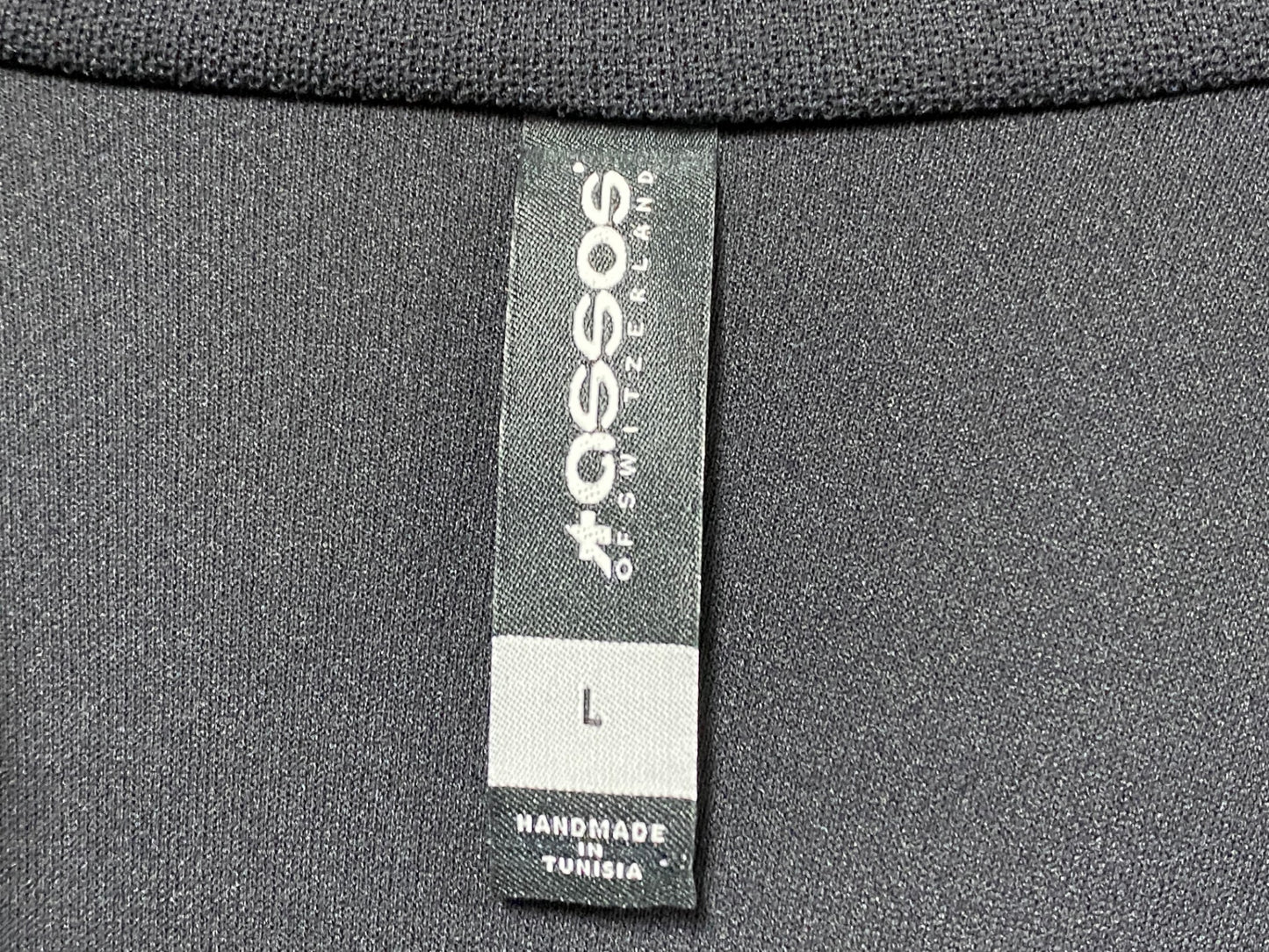 IO241 アソス assos MILLE GT Spring Fall LS Jersey 黒 L 裏起毛