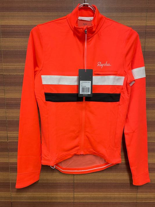 IA117 ラファ RAPHA LONG SLEEVE BREVET JERSEY 朱色 S ※未使用品