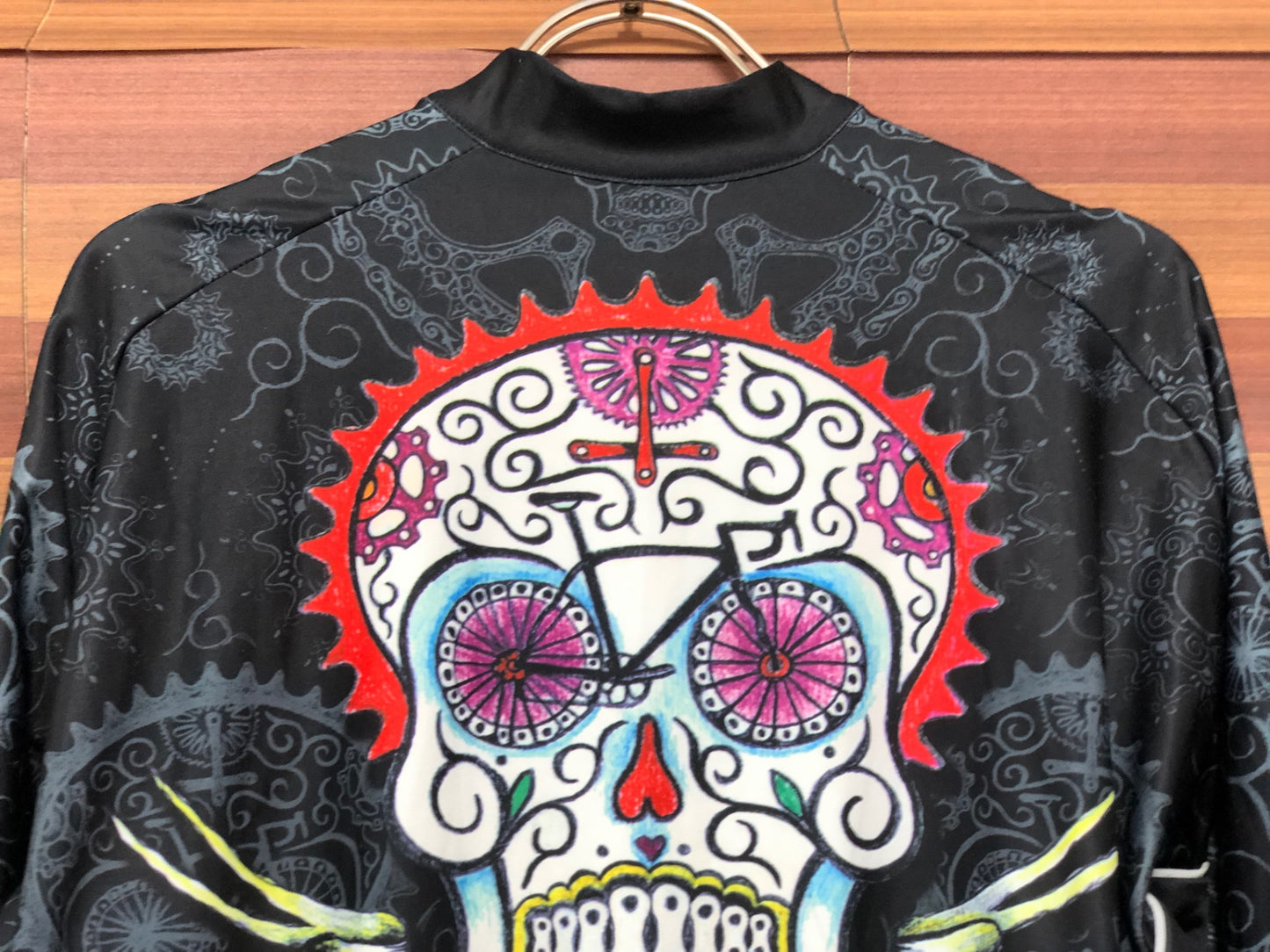 IT539 サイコロジー CYCOLOGY 長袖サイクルジャージ 黒 XL 裏起毛