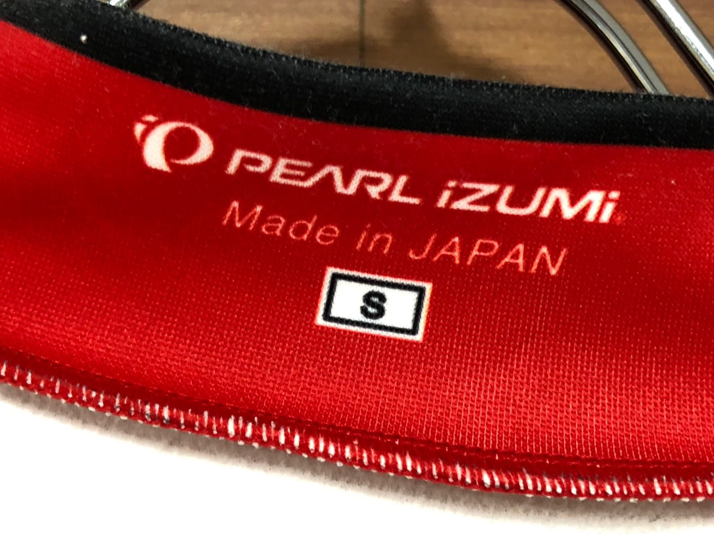 IC760 パールイズミ PEARL iZUMi 長袖サイクルジャケット 黒 赤 S 裏起毛 ※匂い