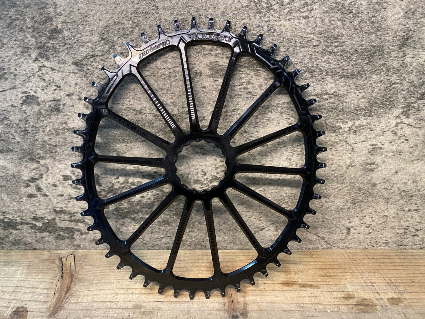 IY906 Garbaruk Easton Cinch Direct Mount 1x Oval Chainring チェーンリング 黒 50T 楕円