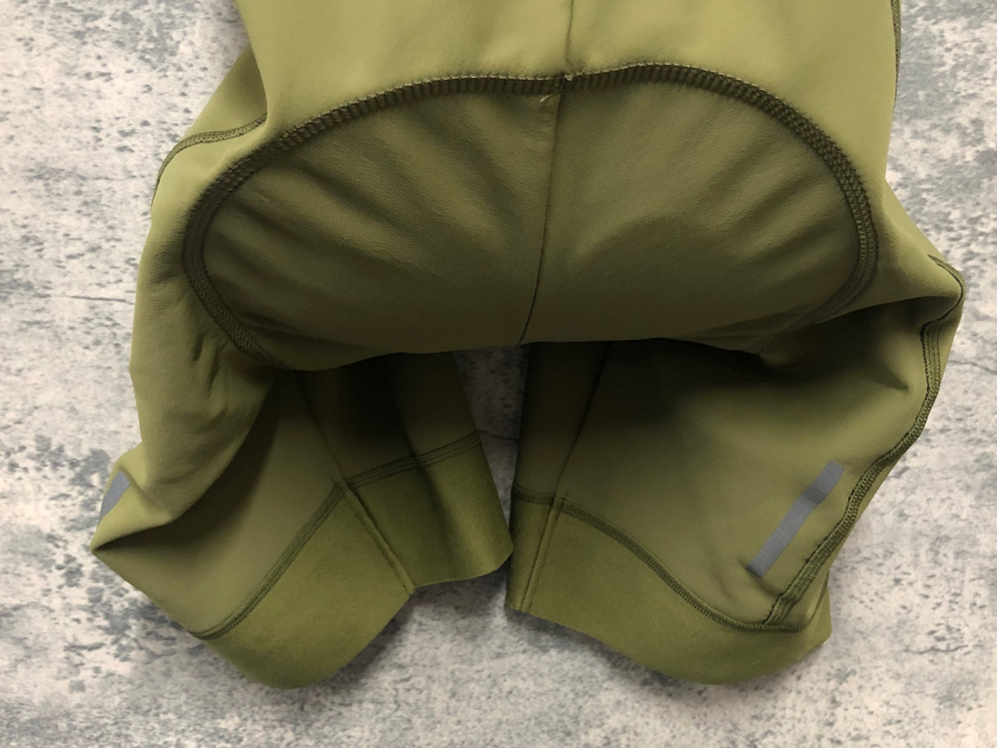 IY136 パスノーマルスタジオ PAS NORMAL STUDIOS Mechanism ビブショーツ S オリーブ 裏起毛