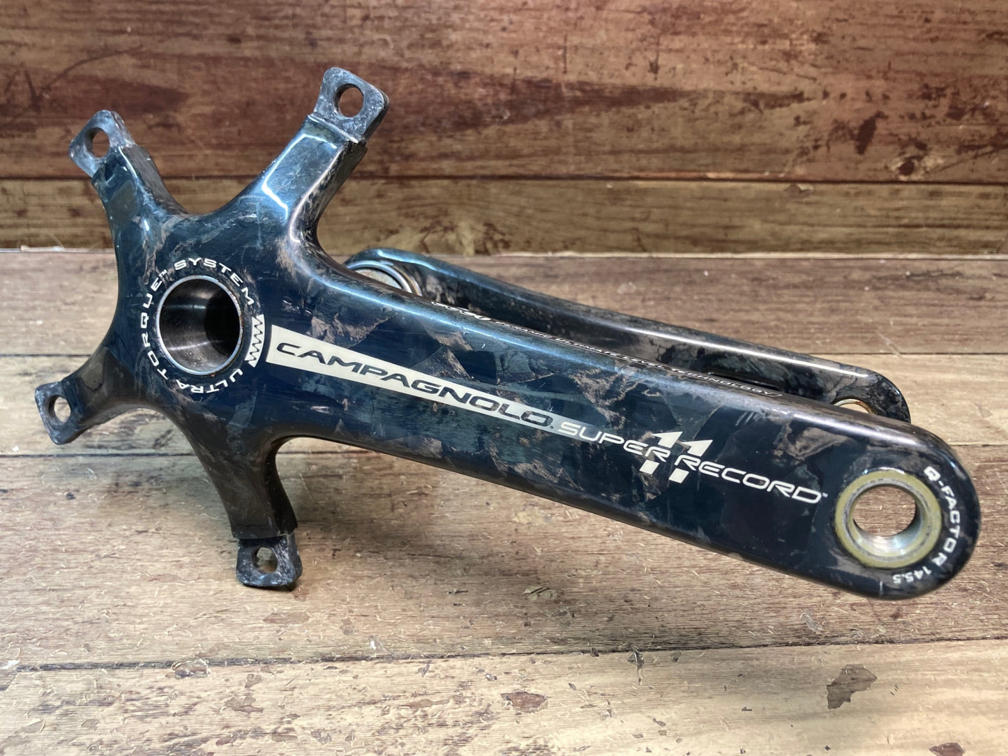 IC181 カンパニョーロ CAMPAGNOLO スーパーレコード SUPERRECORD クランクセット 53/39T 170mm ※チェーンリング固定ボルト欠品