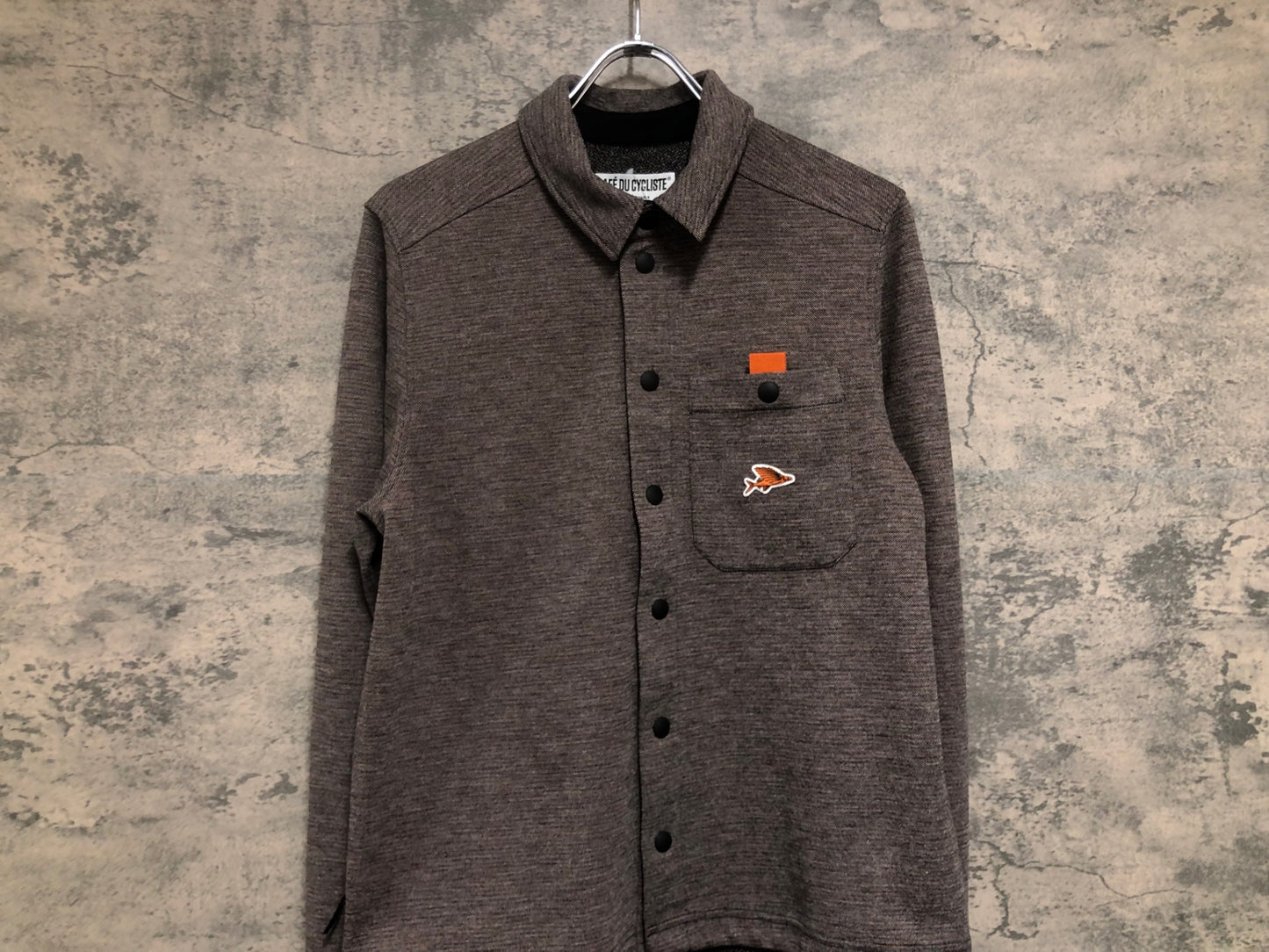 IW790 カフェドシクリステ Cafe du Cycliste パスカリン PASCALINE Henna 長袖 サイクルジャージ ブラウン M