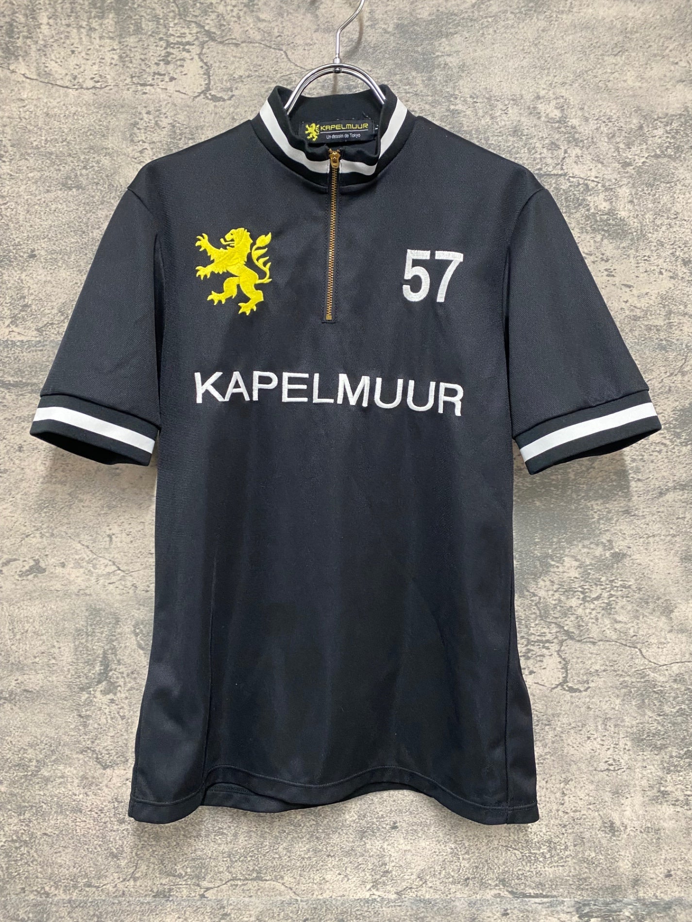 IX284 カペルミュール KAPELMUUR 半袖 サイクルジャージ L 黒