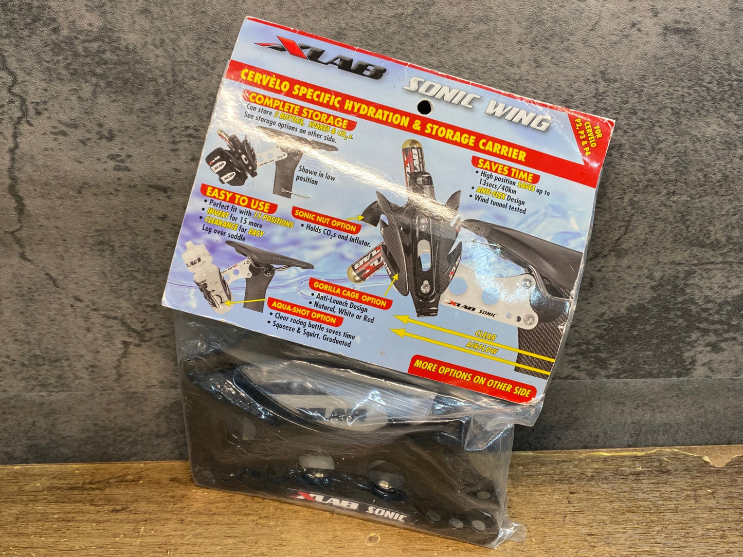 IZ043 XLAB SONIC WING リア マウント 黒