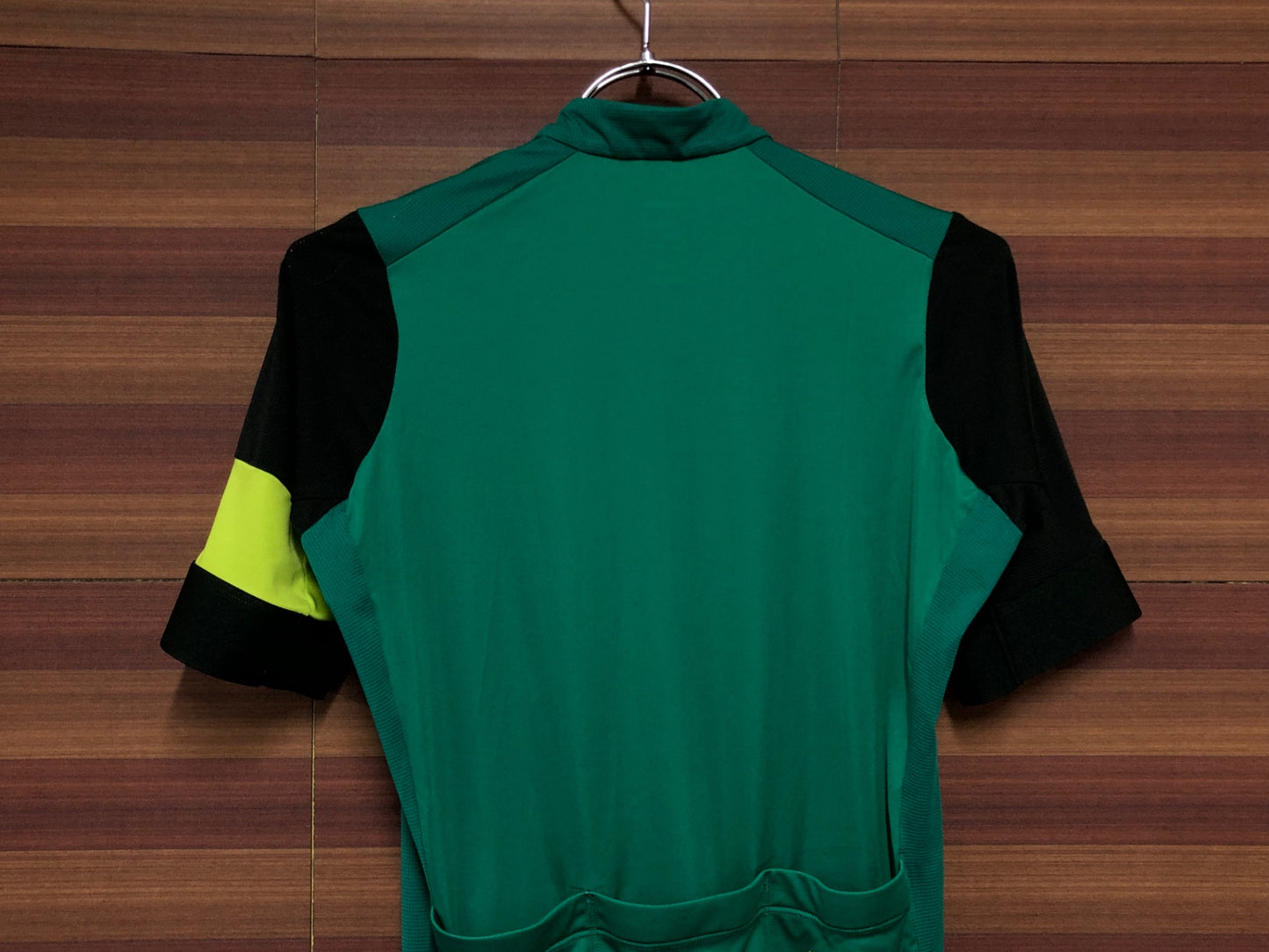 IN259 ラファ RAPHA PRO TEAM TRAINING JERSEY 半袖 サイクルジャージ 緑 Sサイズ