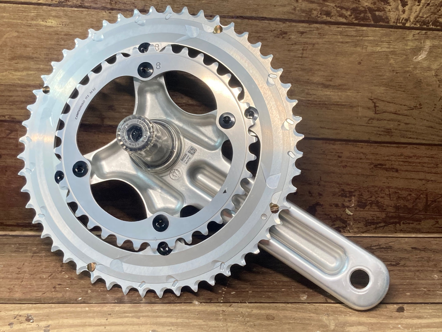 IH805 カンパニョーロ Campagnolo ケンタウル Centaur クランクセット 170mm 52-36T シルバー