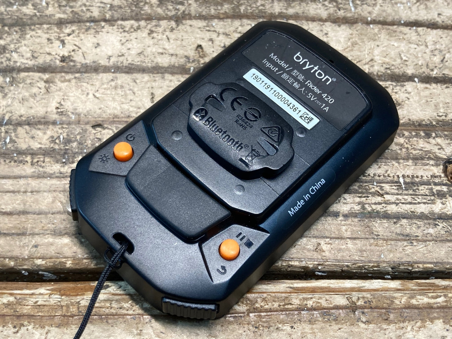 IK581 ブライトン bryton Rider 420 サイクルコンピューター ケイデンスセンサー 起動確認済