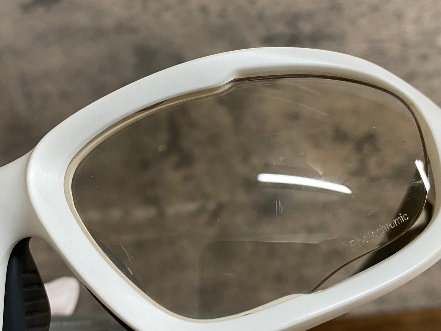 JC179 シマノ SHIMANO CE-S60X サングラス アイウェア 白 レンズ小傷