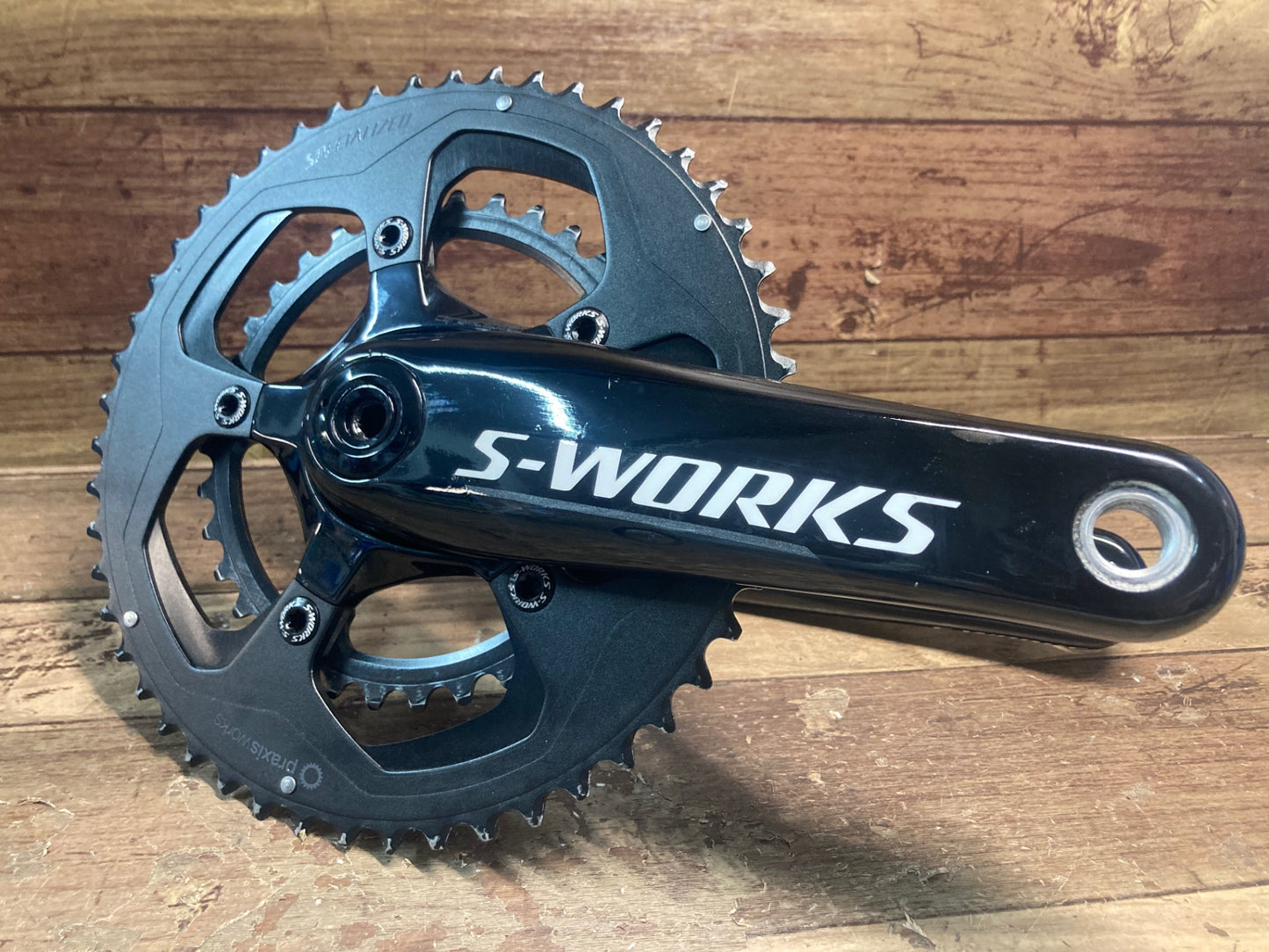 IJ138 スペシャライズド SPECIALIZED S-WORKS クランクセット praxis worksチェーンリング 50/34T 170mm BB30