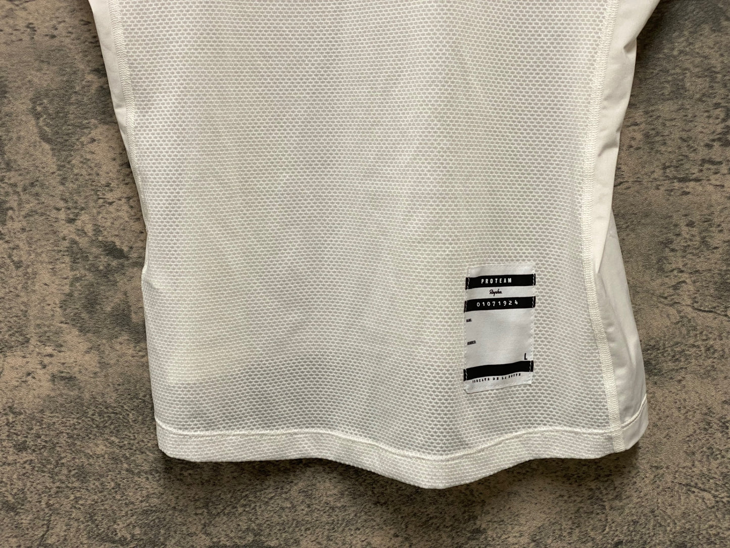 JB023 ラファ Rapha PRO TEAM BASE LAYER - SLEEVELESS ノースリーブ ベースレイヤー 白 L