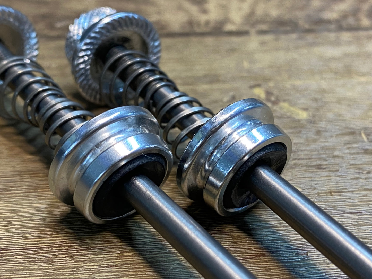 IZ032 ライフライン LIFELINE チタン クイックリリース シルバー 前後セット