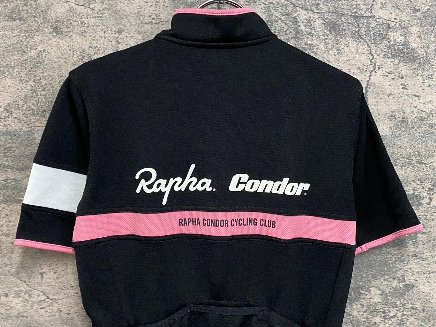 IY156 ラファ Rapha Condor CLUB 半袖 サイクルジャージ S ブラック