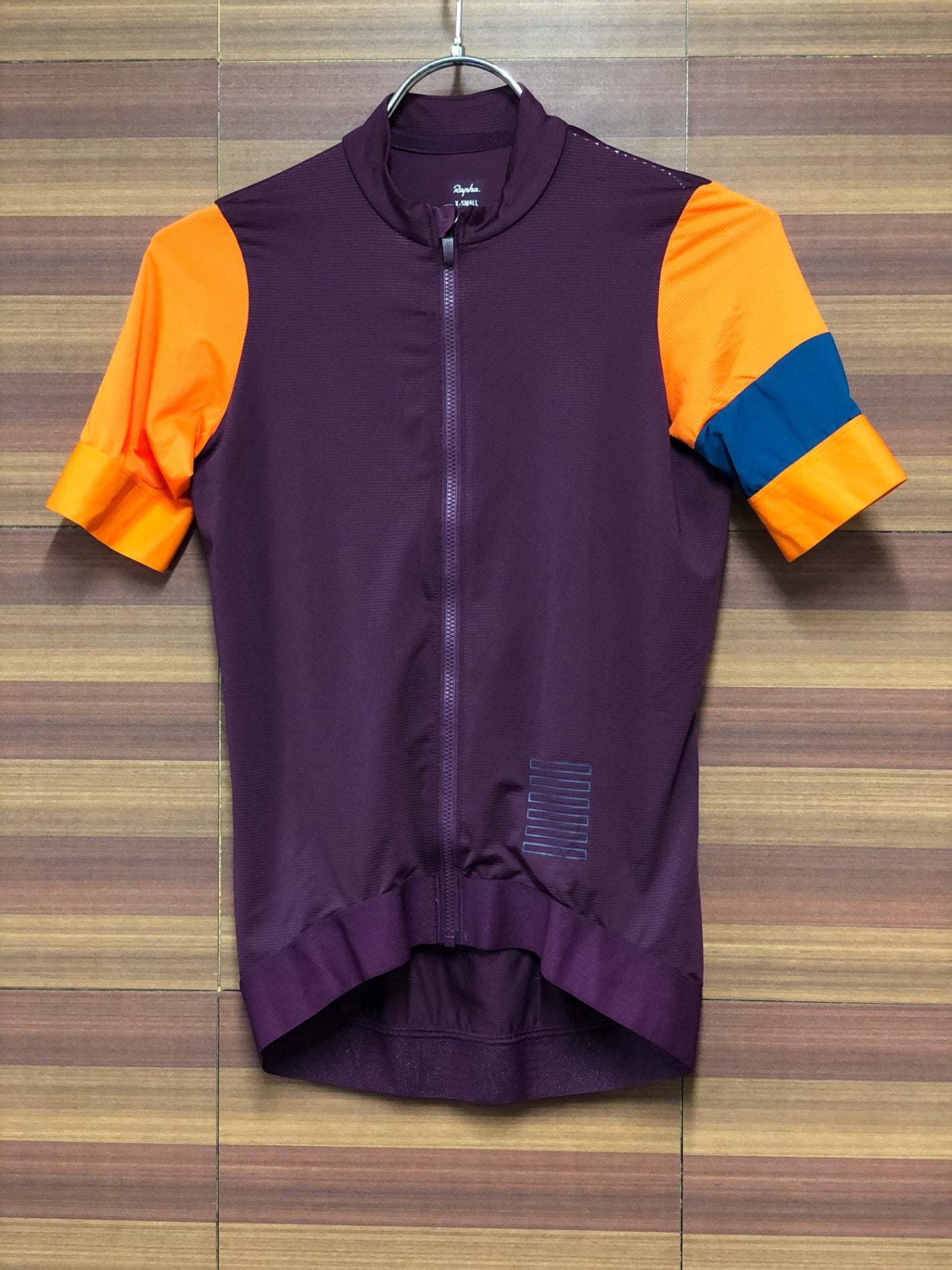 IH417 ラファ Rapha WOMEN'S PRO TEAM TRAINING JERSEY 半袖サイクルジャージ バーガンディー XS